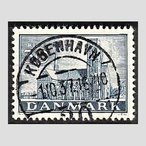 FRIM�RKER DANMARK | 1936 - AFA 233 - Reformationen 30 �re bl� - Lux Stemplet K�benhavn