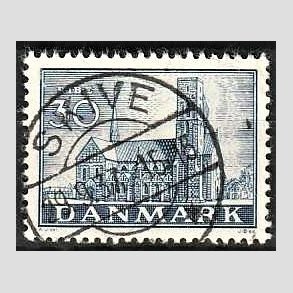 FRIM�RKER DANMARK | 1936 - AFA 233 - Reformationen 30 �re bl� - Lux Stemplet Skive