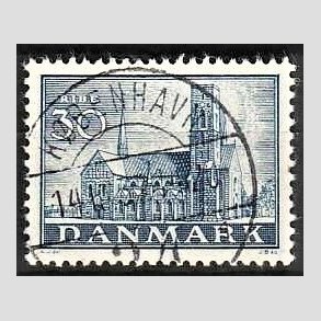 FRIM�RKER DANMARK | 1936 - AFA 233 - Reformationen 30 �re bl� - Lux Stemplet K�benhavn