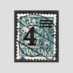 FRIMRKER DANMARK | 1934 - AFA 221 - 4/25 re bl provisorier - Lux Stemplet