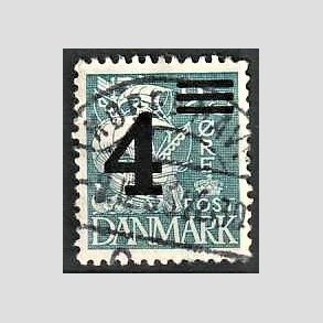 FRIMRKER DANMARK | 1934 - AFA 221 - 4/25 re bl provisorier - Lux Stemplet