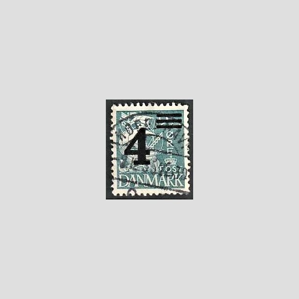 FRIMRKER DANMARK | 1934 - AFA 221 - 4/25 re bl provisorier - Lux Stemplet