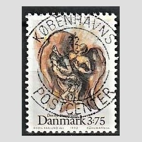 FRIM�RKER DANMARK | 1992 - AFA 1034 - Biblen - 3,75 Kr. flerfarvet - Pragt Stemplet