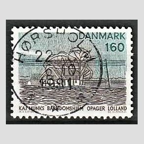 FRIM�RKER DANMARK | 1981 - AFA 732 - Sj�lland og �er - 160 �re flerfarvet - Pragt Stemplet