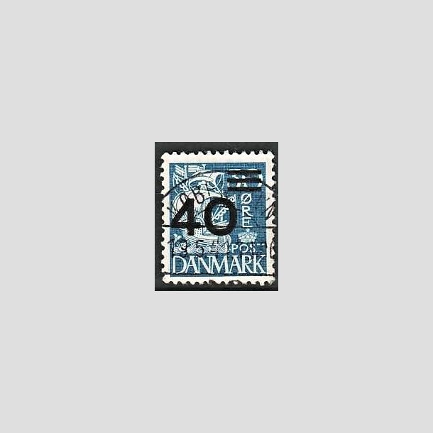 FRIMRKER DANMARK | 1940 - AFA 265 - 40/30 re bl Provisorier - Lux Stemplet