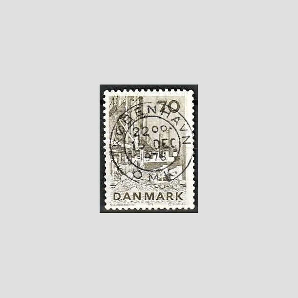 FRIMRKER DANMARK | 1978 - AFA 664 - Dansk fiskeri - 70 re olivengrn - Pragt Stemplet