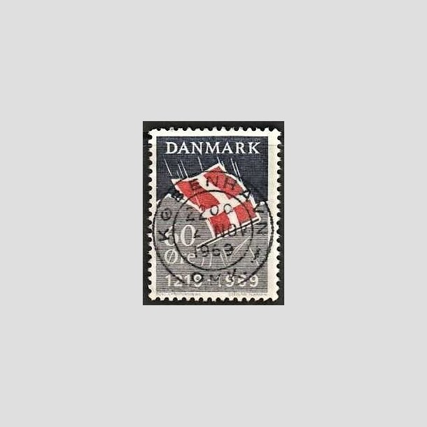 FRIMRKER DANMARK | 1969 - AFA 484 - Dannebrog 750 r. - 60 re mrkbl/gr/rd - Pragt Stemplet