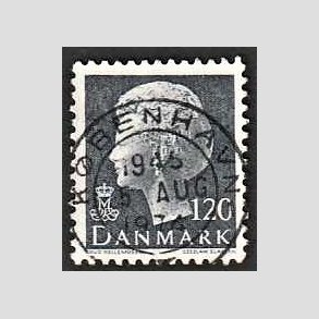 FRIMRKER DANMARK | 1974 - AFA 564 - Dronning Margrethe - 120 re grbl - Pragt Stemplet