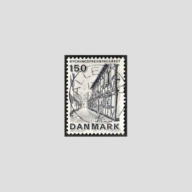 FRIMRKER DANMARK | 1975 - AFA 593 - Bygningsfredning - 150 re blgr - Pragt Stemplet