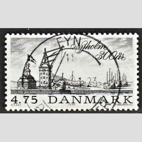 FRIMRKER DANMARK | 1990 - AFA 963 - Nyholm 300 r. - 4,75 Kr. sort - Lux Stemplet