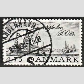 FRIMRKER DANMARK | 1990 - AFA 963 - Nyholm 300 r. - 4,75 Kr. sort - Lux Stemplet