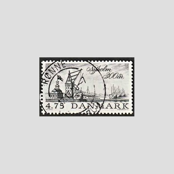 FRIMRKER DANMARK | 1990 - AFA 963 - Nyholm 300 r. - 4,75 Kr. sort - Lux Stemplet