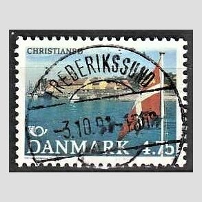 FRIM�RKER DANMARK | 1991 - AFA 994 - Turistm�l - 4,75 Kr. flerfarvet - Pragt Stemplet