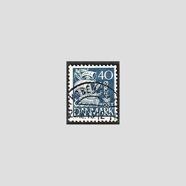 FRIMRKER DANMARK | 1940 - AFA 260 - Karavel 40 re bl Type II - Lux Stemplet 