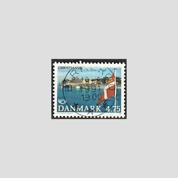 FRIMRKER DANMARK | 1991 - AFA 994 - Turistml - 4,75 Kr. flerfarvet - Pragt Stemplet