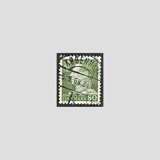 FRIMRKER DANMARK | 1967 - AFA 462F - Fr. IX 80 re grn - Lux Stemplet