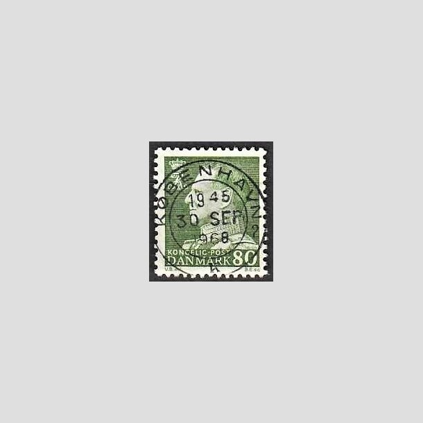 FRIMRKER DANMARK | 1967 - AFA 462F - Fr. IX 80 re grn - Lux Stemplet