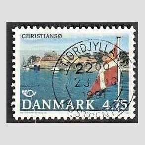 FRIM�RKER DANMARK | 1991 - AFA 994 - Turistm�l - 4,75 Kr. flerfarvet - Pragt Stemplet