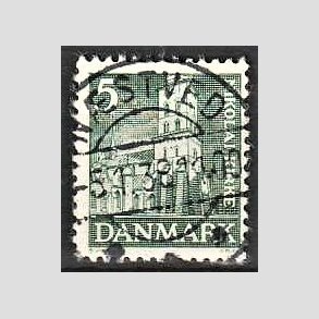 FRIM�RKER DANMARK | 1936 - AFA 229 - Reformationen 5 �re gr�n - Lux Stemplet N�STVED