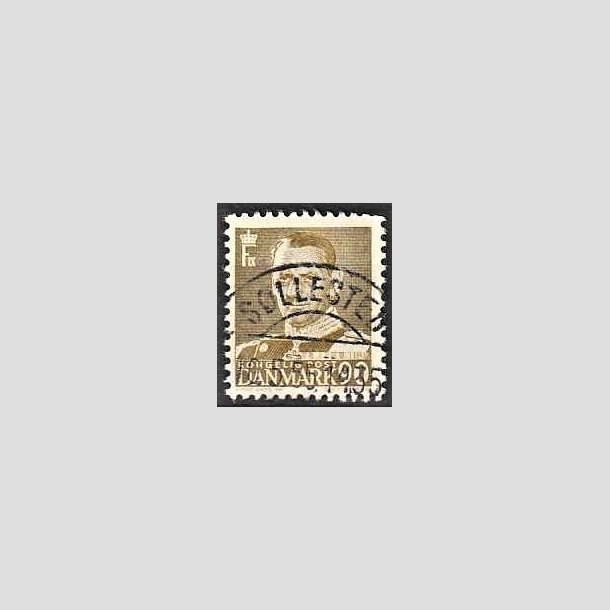 FRIMRKER DANMARK | 1952-53 - AFA 342 - Fr. IX 90 re oliven - Lux Stemplet Sllested