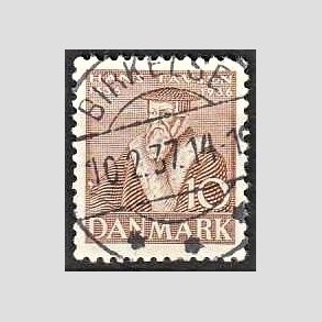 FRIM�RKER DANMARK | 1936 - AFA 231 - Reformationen 10 �re brun - Lux Stemplet BIRKELSE
