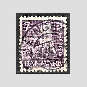 FRIM�RKER DANMARK | 1936 - AFA 230 - Reformationen 7 �re violet - Lux Stemplet LYNGBY