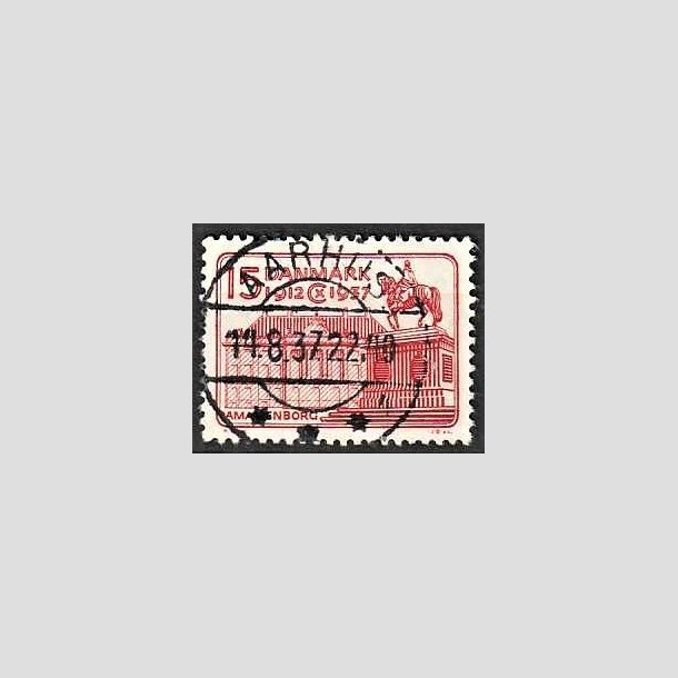 FRIMRKER DANMARK | 1937 - AFA 241 - Chr. X 25 re jubilum 15 re rd - Lux Stemplet AARHUS
