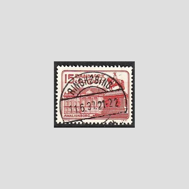 FRIMRKER DANMARK | 1937 - AFA 241 - Chr. X 25 re jubilum 15 re rd - Lux Stemplet RINGKBING