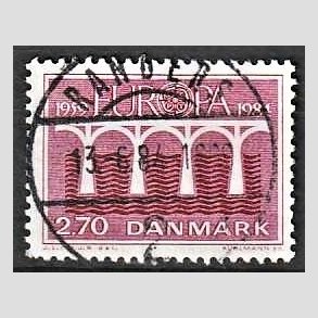 FRIM�RKER DANMARK | 1984 - AFA 803 - Europam�rker - 2,70 Kr. r�d - Pragt Stemplet Randers