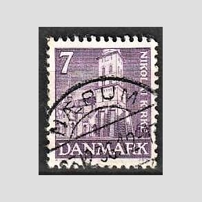 FRIM�RKER DANMARK | 1936 - AFA 230 - Reformationen 7 �re violet - Lux Stemplet N�RUM