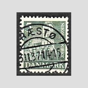 FRIM�RKER DANMARK | 1936 - AFA 229 - Reformationen 5 �re gr�n - Lux Stemplet PR�ST�