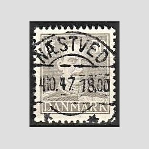 FRIMRKER DANMARK | 1945 - AFA 289 - Chr. X 50 re gr - Lux Stemplet Nstved