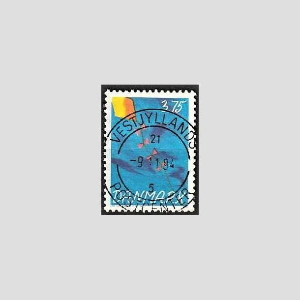 FRIMRKER DANMARK | 1994 - AFA 1074 - Brnefrimrker - 3,75 Kr. flerfarvet - Pragt Stemplet