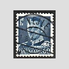 FRIMRKER DANMARK | 1952-53 - AFA 339 - Fr. IX 60 re mrkbl - Lux Stemplet