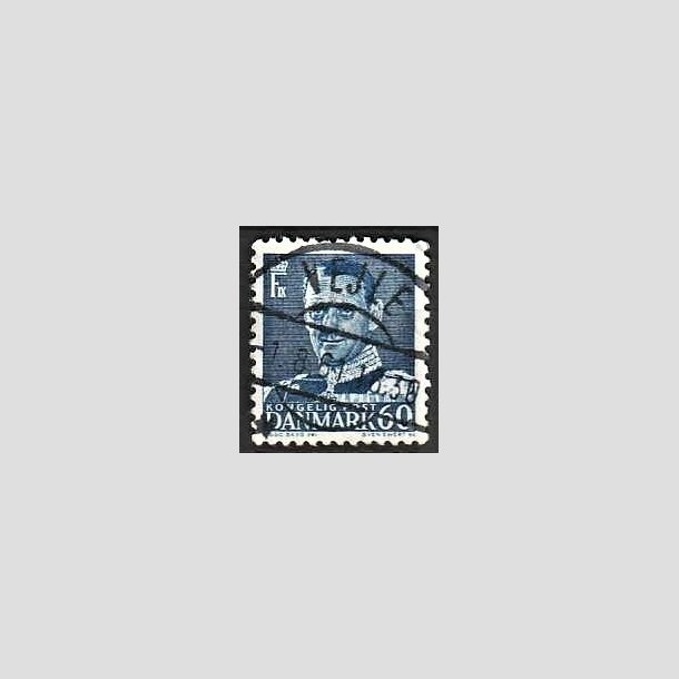 FRIMRKER DANMARK | 1952-53 - AFA 339 - Fr. IX 60 re mrkbl - Lux Stemplet