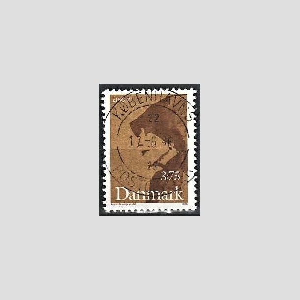 FRIMRKER DANMARK | 1996 - AFA 1116 - Bermte kvinder - 3,75 kr. brun/mrkbrun - Pragt Stemplet