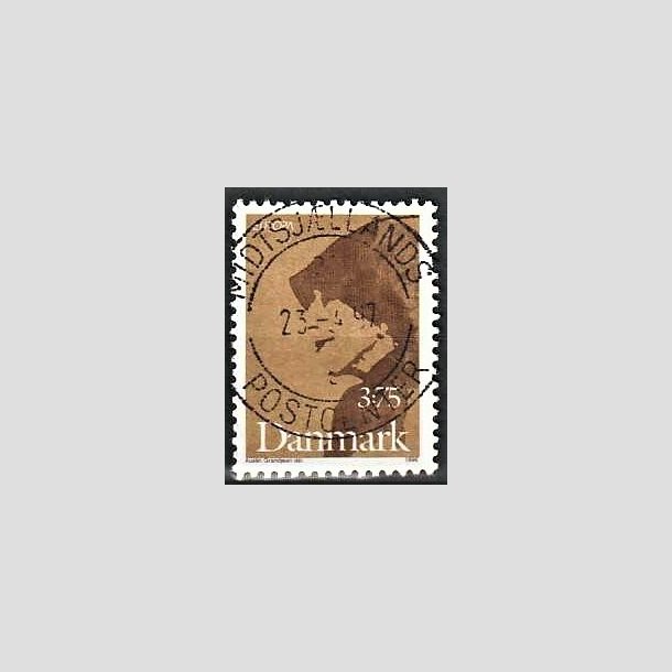 FRIMRKER DANMARK | 1996 - AFA 1116 - Bermte kvinder - 3,75 kr. brun/mrkbrun - Pragt Stemplet