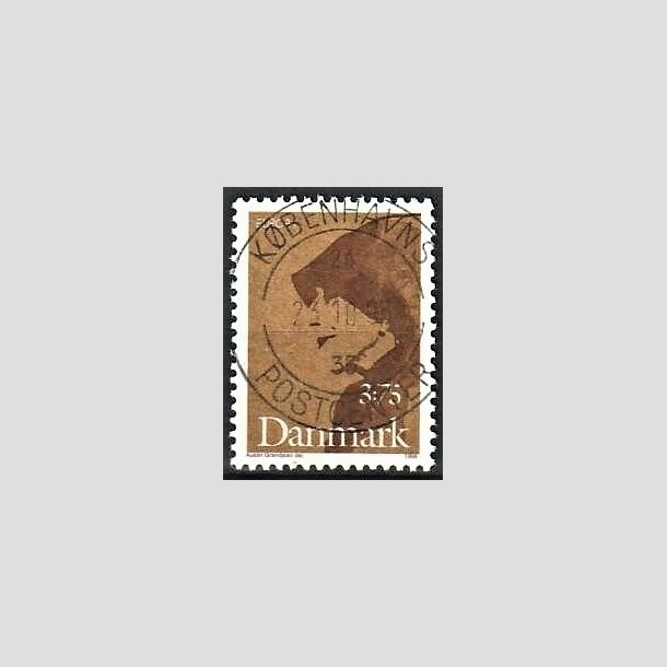 FRIMRKER DANMARK | 1996 - AFA 1116 - Bermte kvinder - 3,75 kr. brun/mrkbrun - Pragt Stemplet