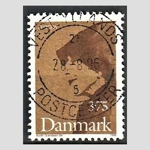 FRIM�RKER DANMARK | 1996 - AFA 1116 - Ber�mte kvinder - 3,75 kr. brun/m�rkbrun - Pragt Stemplet