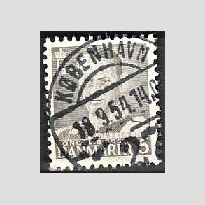 FRIMRKER DANMARK | 1952-53 - AFA 340 - Fr. IX 65 re gr - Lux Stemplet Kbenhavn