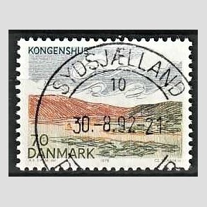 FRIM�RKER DANMARK | 1978 - AFA 660 - Midtjylland - 70 �re flerfarvet - Pragt Stemplet
