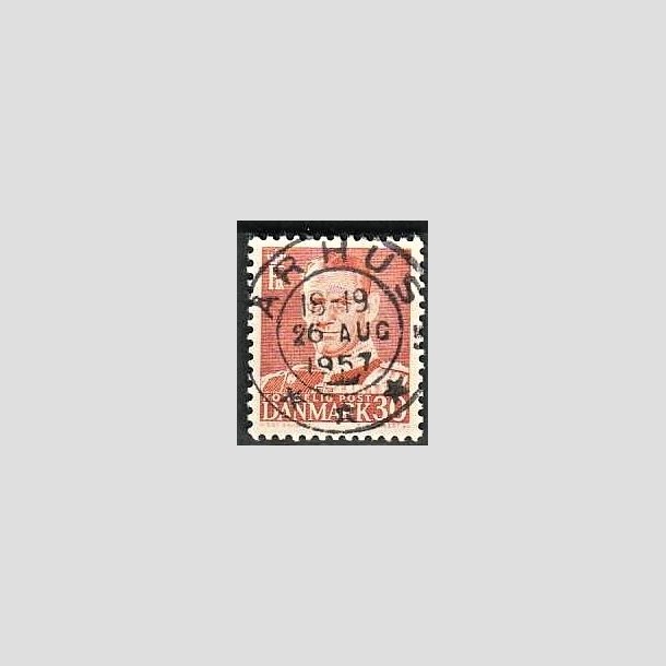 FRIMRKER DANMARK | 1952-53 - AFA 337 - Fr. IX 30 re rd - Lux Stemplet rhus