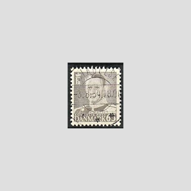 FRIMRKER DANMARK | 1952-53 - AFA 340 - Fr. IX 65 re gr - Lux Stemplet Slagelse