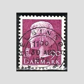 FRIMRKER DANMARK | 1974 - AFA 562 - Dronning Margrethe - 90 re violet - Pragt Stemplet Helsingr