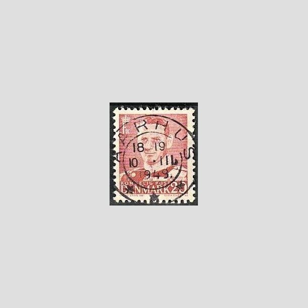 FRIMRKER DANMARK | 1952-53 - AFA 337 - Fr. IX 30 re rd - Lux Stemplet rhus