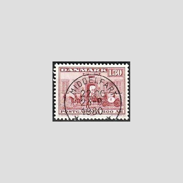 FRIMRKER DANMARK | 1980 - AFA 693 - Postgrden Kbenhavn - 1,30 Kr. rd - Pragt Stemplet Middelfart