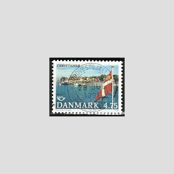 FRIMRKER DANMARK | 1991 - AFA 994 - Turistml - 4,75 Kr. flerfarvet - Pragt Stemplet 