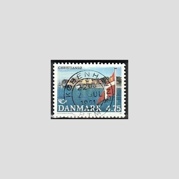 FRIMRKER DANMARK | 1991 - AFA 994 - Turistml - 4,75 Kr. flerfarvet - Pragt Stemplet Kbenhavn