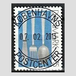 FRIM�RKER DANMARK | 1991 - AFA 997 - Dansk Brugskunst - 4,75 Kr. flerfarvet - Pragt Stemplet