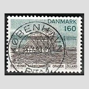 FRIM�RKER DANMARK | 1981 - AFA 732 - Sj�lland og �er - 160 �re flerfarvet - Pragt Stemplet K�benhavn